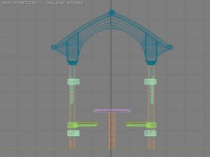 plastic house 3D Model