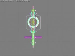 cavalo da primavera 01 Modelo 3D