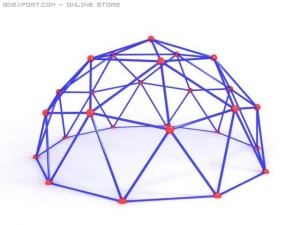 jungle gym 01 Model 3D