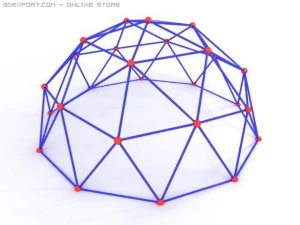 gimnastik hutan 01 Model 3D