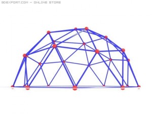 jungle gym 01 Modelo 3D