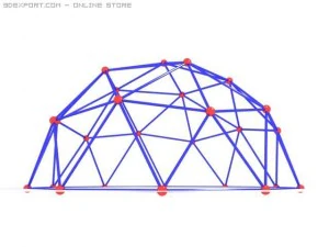 gimnastik hutan 01 Model 3D