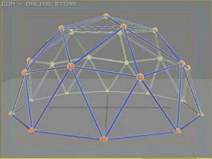 gimnastik hutan 01 Model 3D