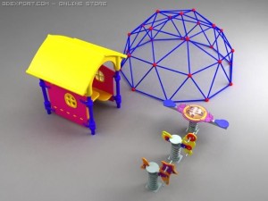 playground collection 01 Model 3D
