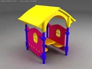 cole&ccedil;&atilde;o de playground 01 Modelo 3D