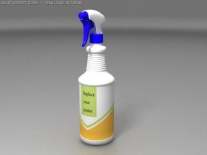 spray bottle 01 3D-Modell