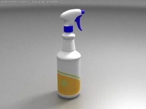 spray bottle 01 3D-Modell