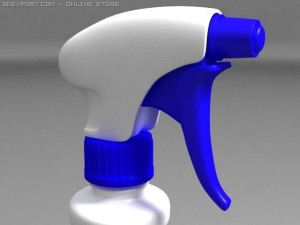 spray bottle 01 3D-Modell