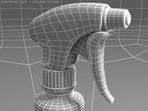 spray bottle 01 3D-Modell