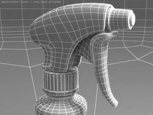 スプレーボトル01 3Dモデル