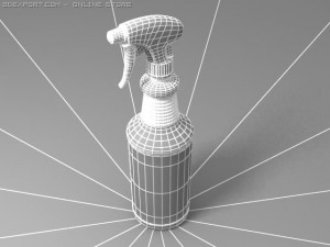 spray bottle 01 3D-Modell