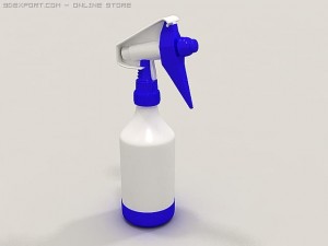 spray bottle 02 Model 3D
