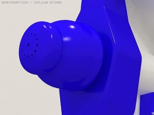 spray bottle 02 Model 3D