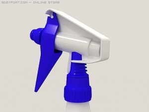 spray bottle 02 Model 3D