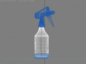 botol semprot 02 Model 3D