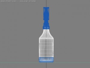 spray bottle 02 Model 3D