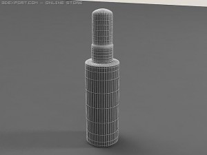 spray bottle 03 3D-Modell
