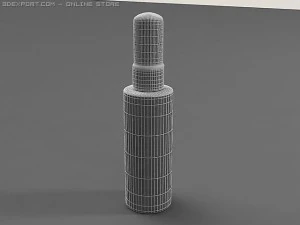 frasco de spray 03 Modelo 3D