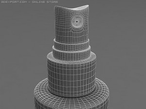 spray bottle 03 3D-Modell