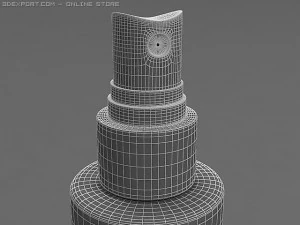 frasco de spray 03 Modelo 3D