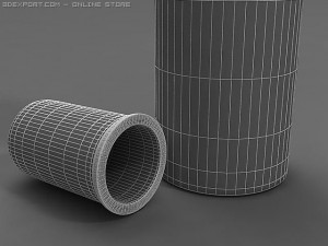 spray bottle 03 3D-Modell