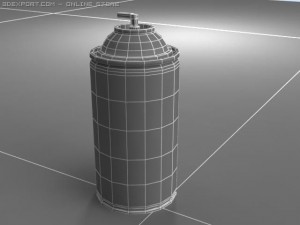 spray bottle 04 Model 3D