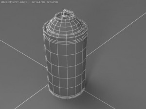 spray bottle 04 Model 3D