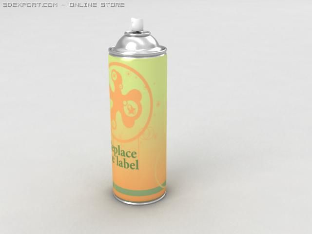 spray bottle 05 3D-Modell .c4d .max .obj .3ds .fbx .stl .blend 