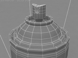 spray bottle 05 3D-Modell