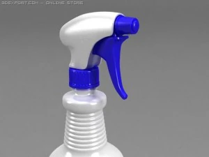 spray bottle collection 01 3D Model