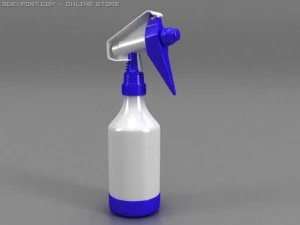 spray bottle collection 01 3D Model
