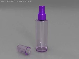 spray bottle collection 01 3D Model