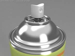 spray bottle collection 01 3Dモデル