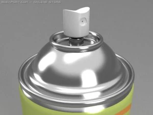 spray bottle collection 01 3D Model