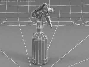spray bottle collection 01 3D Model