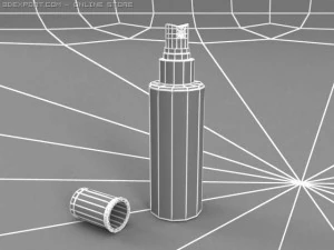 spray bottle collection 01 3D Model
