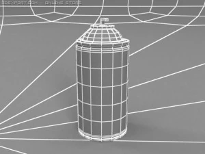 spray bottle collection 01 3D Model