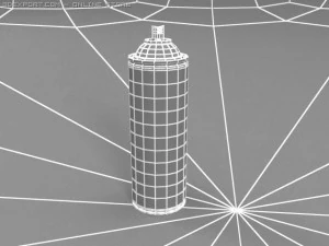 spray bottle collection 01 3D Model
