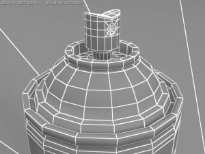 spray bottle collection 01 3D Model