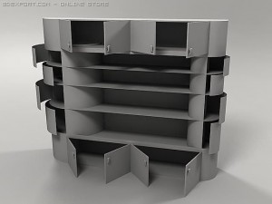 vitrine Model 3D