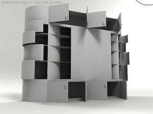 vitrine 3D Model