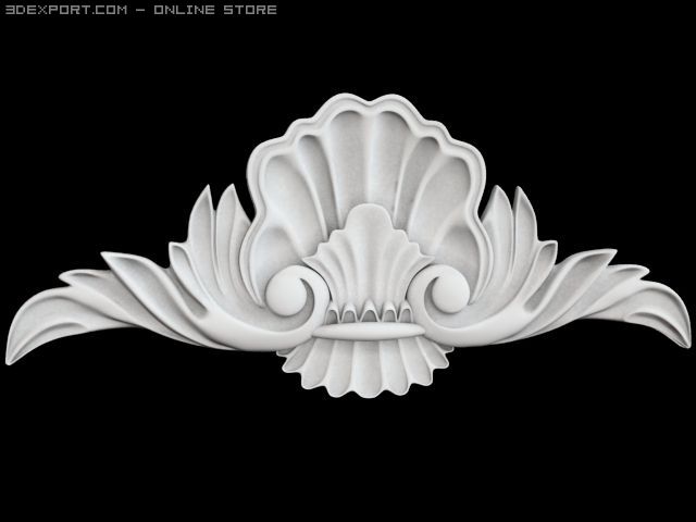 cartouche 3D 模型 .c4d .max .obj .3ds .fbx .stl .blend
