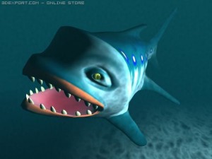 big fish Model 3D