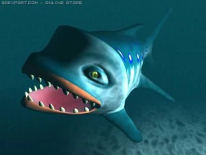 pesce grosso Modello 3D