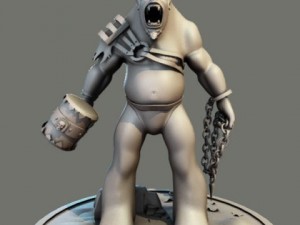 battle orc 3D मॉडल