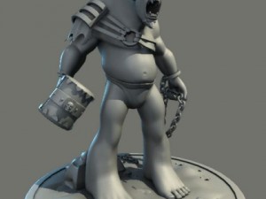 battle orc 3D मॉडल