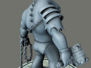 battle orc 3D मॉडल