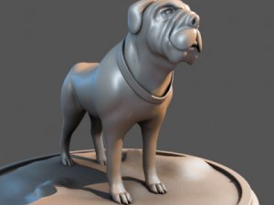 bull dog 3D Model