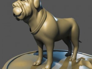 bull dog 3D-Modell