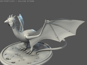 fantasy dragon 3D Model
